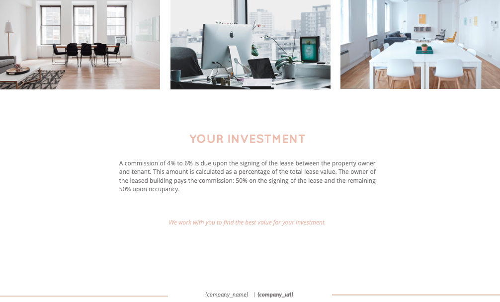 Commercial Lease Proposal Template